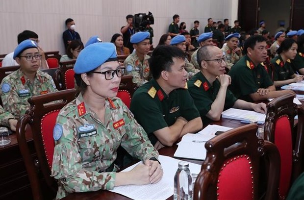 越南致力于建设一支行为规范、纪律严明、专心性强的联合国维和部队 hinh anh 1