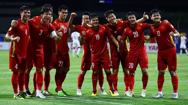 FIFA排名：越南男足稳居世界前100名 hinh anh 1