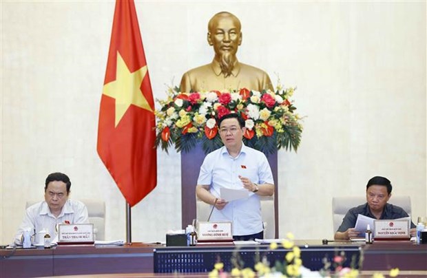 越南国会主席王廷惠：为促进增长和实现社会经济发展目标创造条件 hinh anh 1