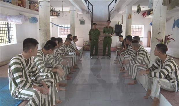 越南国家主席为10名服刑人员签署减刑决定 hinh anh 1