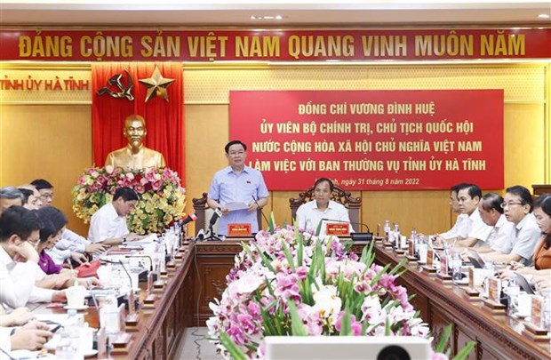 国会主席王廷惠：越南支持可持续投资趋势，坚决与不清洁生产的项目说不 hinh anh 1