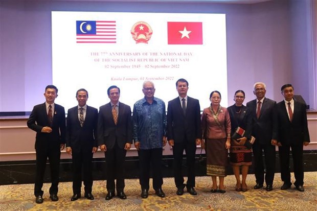 越南驻捷克、委内瑞拉和马来西亚大使馆举行国庆节庆祝活动 hinh anh 2