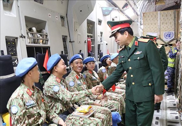 越南维和局局长：彰显越南人民军在联合国维和任务区的新形象 hinh anh 2