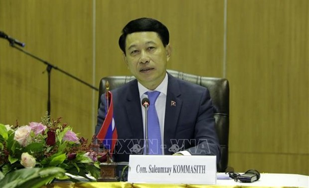 越老建交60周年：老挝副总理高度评价外交部门的作用 hinh anh 1
