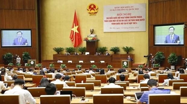 确保提交越南第十五届国会第四次会议审议各法案和决议草案的立法质量 hinh anh 1