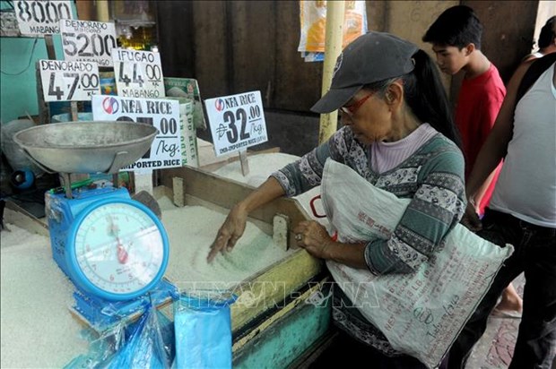 菲律宾8月通货膨胀率放缓至6.3% hinh anh 1