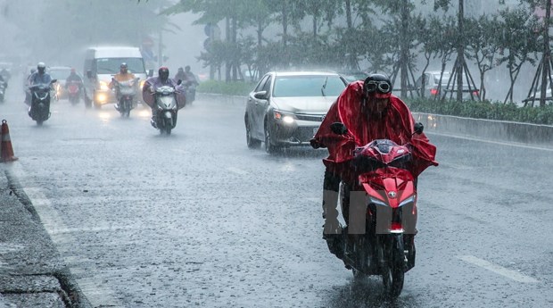 越南北部和中部出现大范围强降雨天气 hinh anh 1