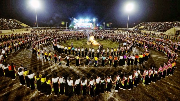 “傣族群舞“人类非物质文化遗产代表作名录证书颁证仪式即将举行 2022人将参加大型群舞 hinh anh 1