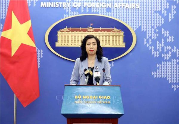 外交部例行记者会：营救被骗到柬埔寨非法工作的1000余名越南公民 hinh anh 1