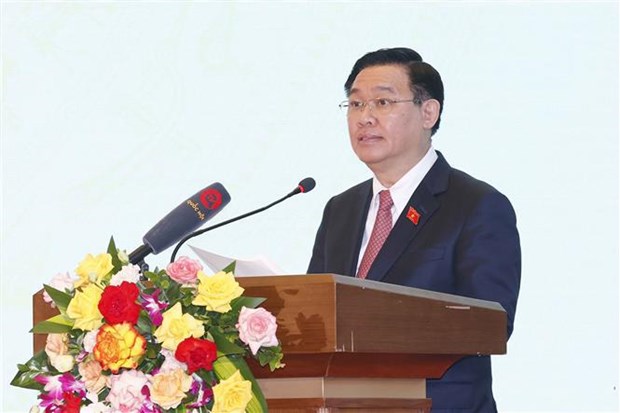 越南党和国家领导出席国会国防安全委员会成立30周年庆典 hinh anh 1