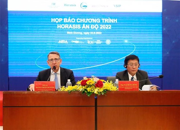 2022年印度霍瑞西斯亚洲经济合作论坛将在越南平阳省举行 hinh anh 1