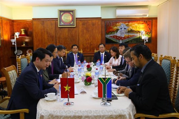 越南与南非国会加强合作关系 hinh anh 1
