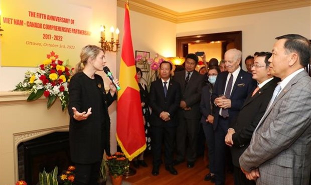 越南与加拿大巩固全面伙伴关系 hinh anh 1