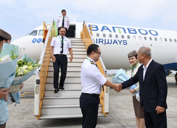 越竹航空扩大机队规模 第30架飞机正式入列 hinh anh 1