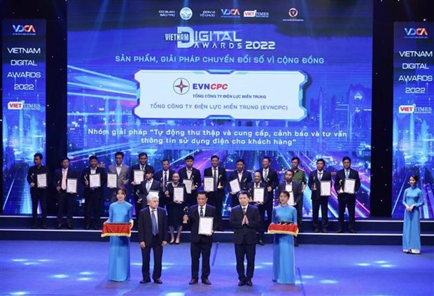 2022年“越南数字化转型奖”颁奖仪式举行 hinh anh 1