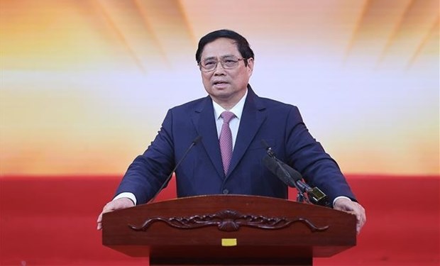 越南政府总理范明政：政府助力企业发展 hinh anh 2