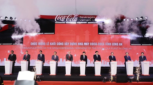 可口可乐动工兴建越南最大的工厂 hinh anh 1