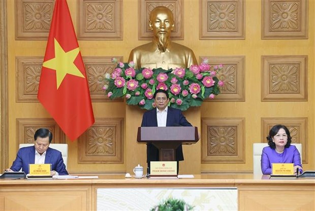 越南政府总理范明政：银行业是国家经济的命脉 hinh anh 1