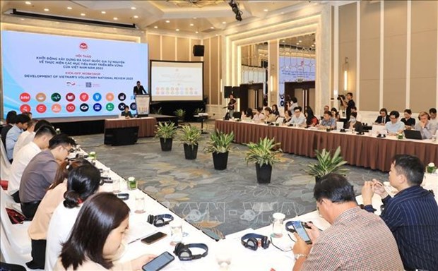越南启动制定《可持续发展目标2023年自愿国家审查综合报告》 hinh anh 1