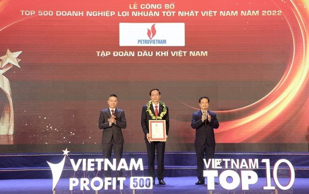 PVN蝉联越南最盈利企业500强榜首 hinh anh 1