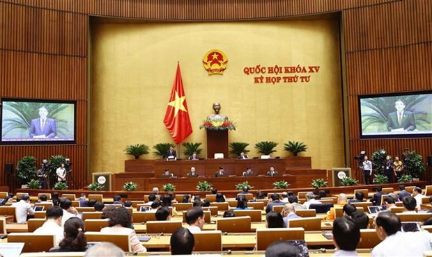 越南第十五届国会第四次会议新闻公报（第八号） hinh anh 1