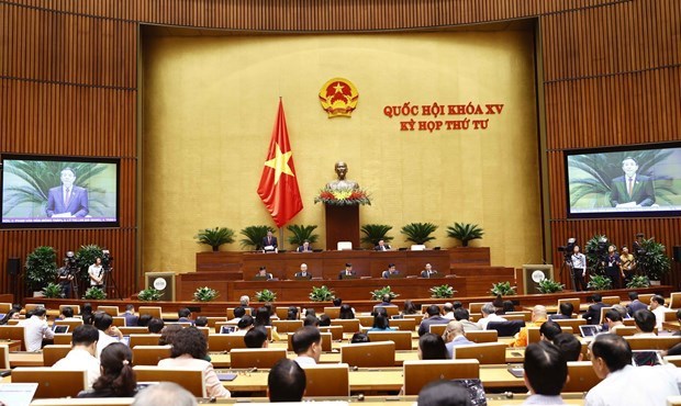 越南第十五届国会第4次会议：第三个工作周将展开许多重要内容 hinh anh 1