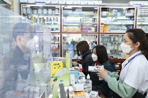 越南政府10月份例行记者会：保障药品市场供应充足 hinh anh 1