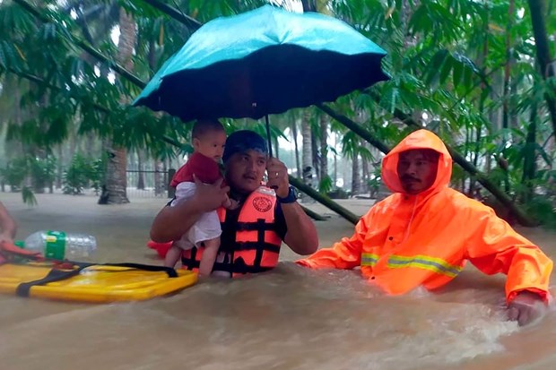 菲律宾热带风暴纳尔盖已至98人死 hinh anh 1