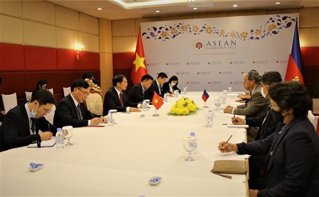 越南与菲律宾略伙伴关系积极发展 hinh anh 1