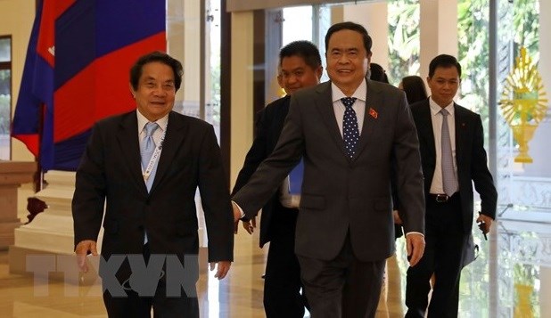 东盟峰会：加强越柬国会合作 hinh anh 1
