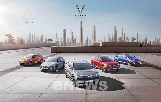 VinFast 4款电动车将亮相2022年洛杉矶车展 hinh anh 1