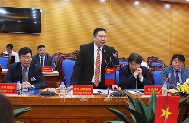 加强越南和平省与蒙古国中央省的合作 hinh anh 1