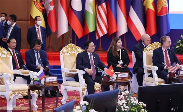 越南政府总理范明政出席第二届东盟全球对话 hinh anh 1