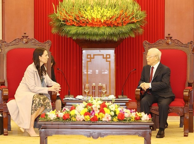新西兰总理杰辛达·阿德恩圆满结束对越南的正式访问 hinh anh 1