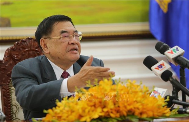 柬埔寨王国国会第一副主席姜伊：越柬两国国会的合作遗产继续得到弘扬和提高 hinh anh 1