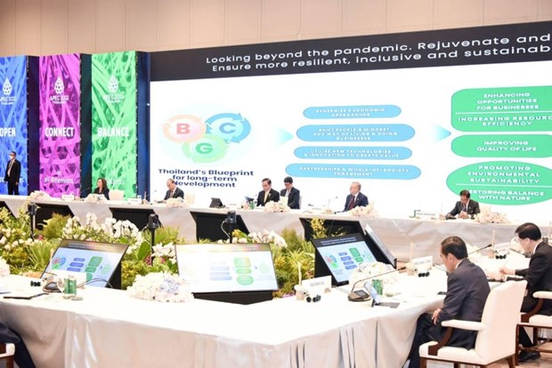 2022年APEC峰会周：APEC领导人会议拉开序幕 hinh anh 1