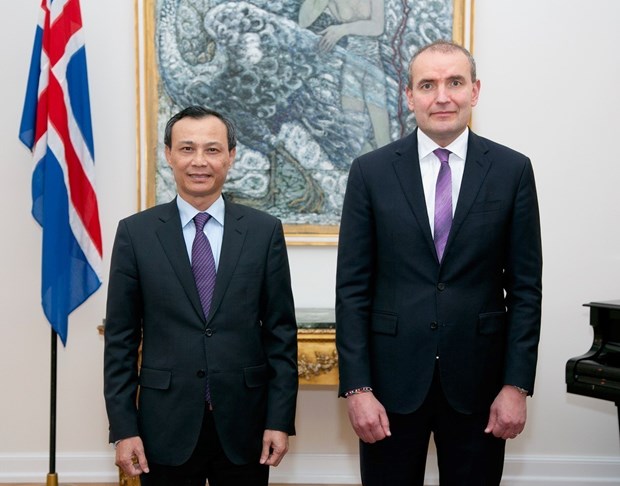冰岛总统约翰内松高度评价越南经济社会发展成就 hinh anh 1