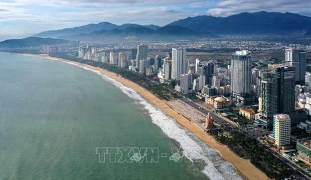 庆和省公布至2030年芽庄湾修复总体计划 hinh anh 1