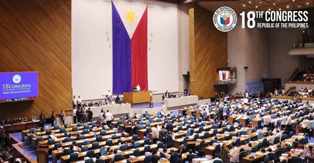 菲律宾众议院通过加强对越关系的决议 hinh anh 1