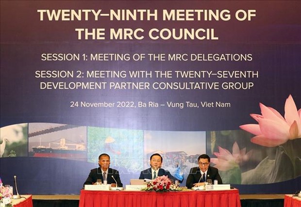 国际湄公河委员会理事会第29次会议在越南巴地头顿省举行 hinh anh 1