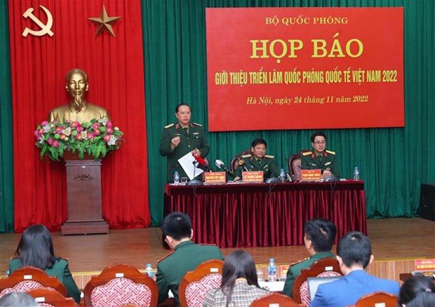 2022年越南国际防务展将于12月8日至10日在河内举行 hinh anh 1