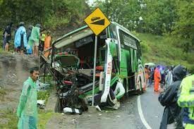 印度尼西亚一旅游巴士翻车坠崖致多人死亡 hinh anh 1