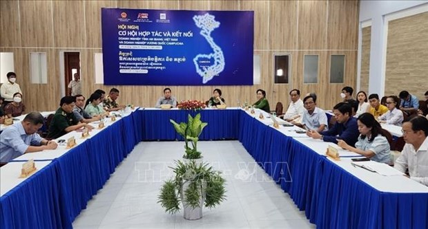 越南企业与柬埔寨企业加强合作对接力度 hinh anh 1