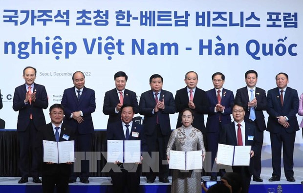 韩国政府一贯重视发展与越南的多方面合作关系 hinh anh 2