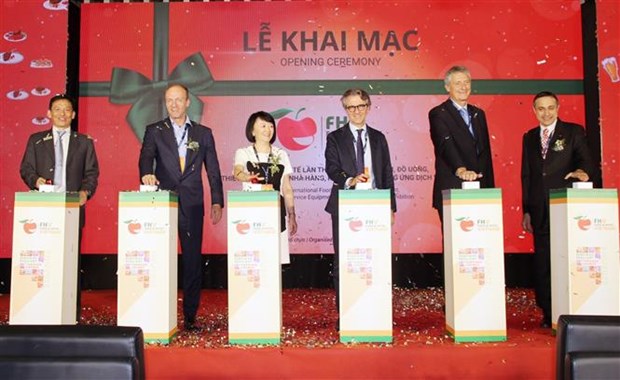 越南国际食品及餐饮业展览会吸引300余家企业参展 hinh anh 1