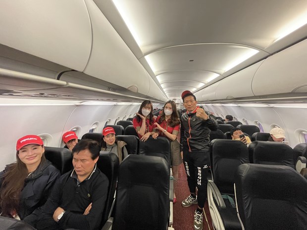 越捷自今日起重新开通越南大叻和芹苴飞往韩国首尔的航线 hinh anh 2