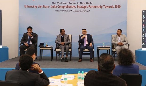 越南论坛：加强越印全面战略伙伴关系 hinh anh 1