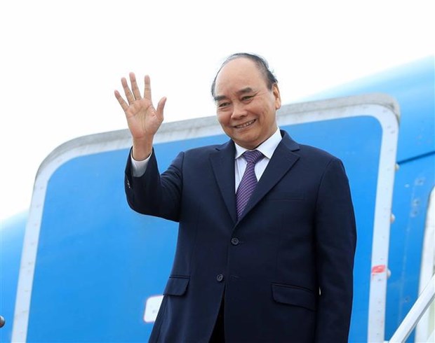 越南国家主席阮春福圆满结束对印尼进行的国事访问 hinh anh 1