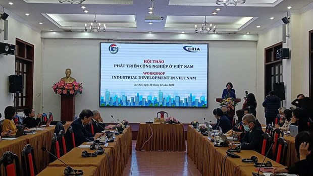 越南工业发展研讨会在河内举行 hinh anh 1