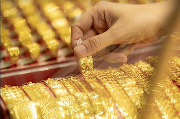 12月28日上午越南国内一两黄金卖出价上涨10万越盾 hinh anh 1